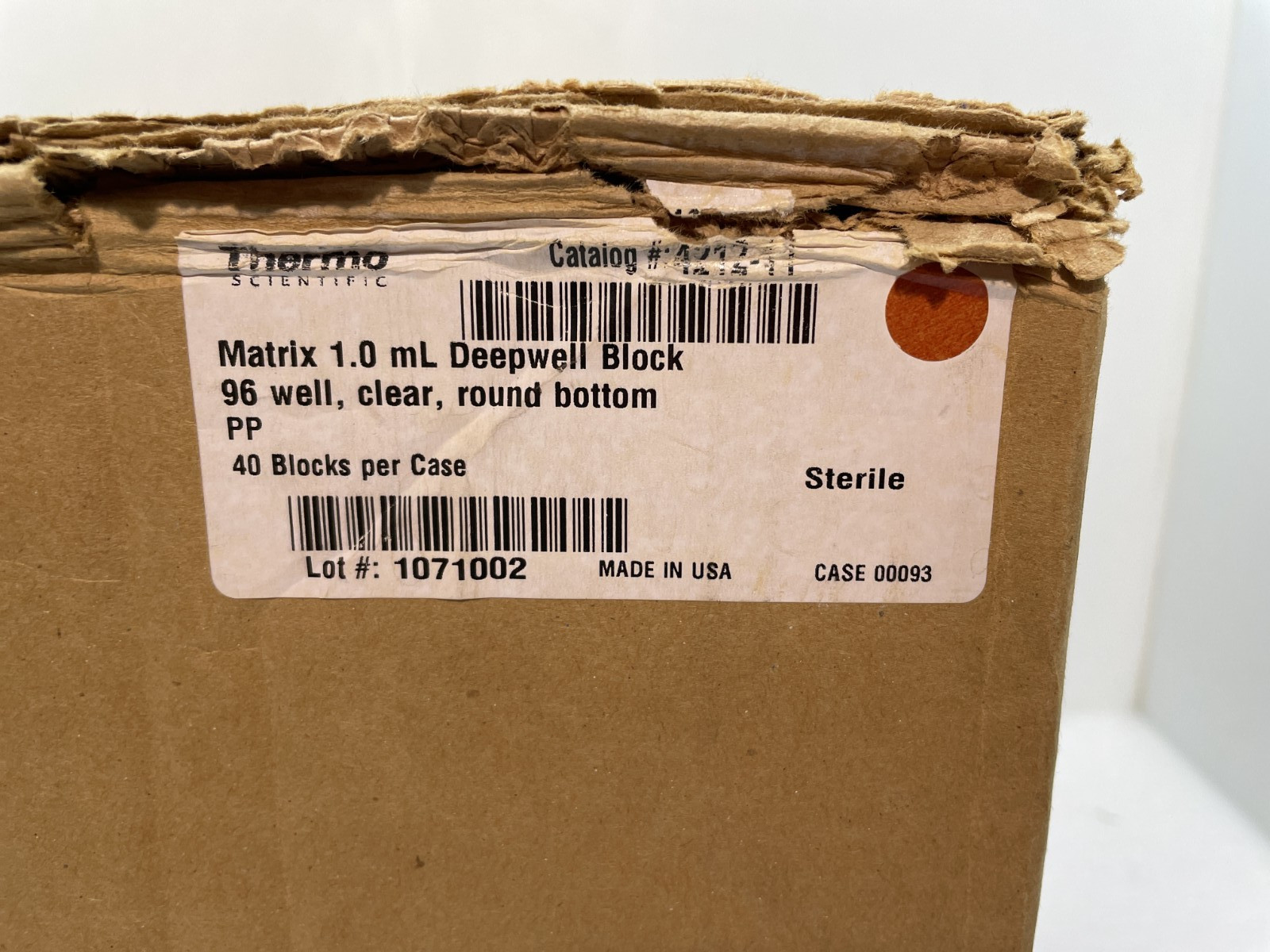Thermo Matrix 4212-11 DeepWell