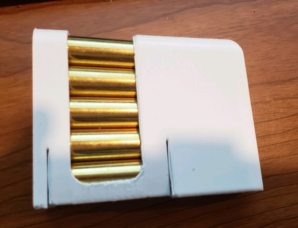 Schmidt Rubin K31- 96/11 pattern 7.5X55 SWISS Ammo Clip 3D Printed.