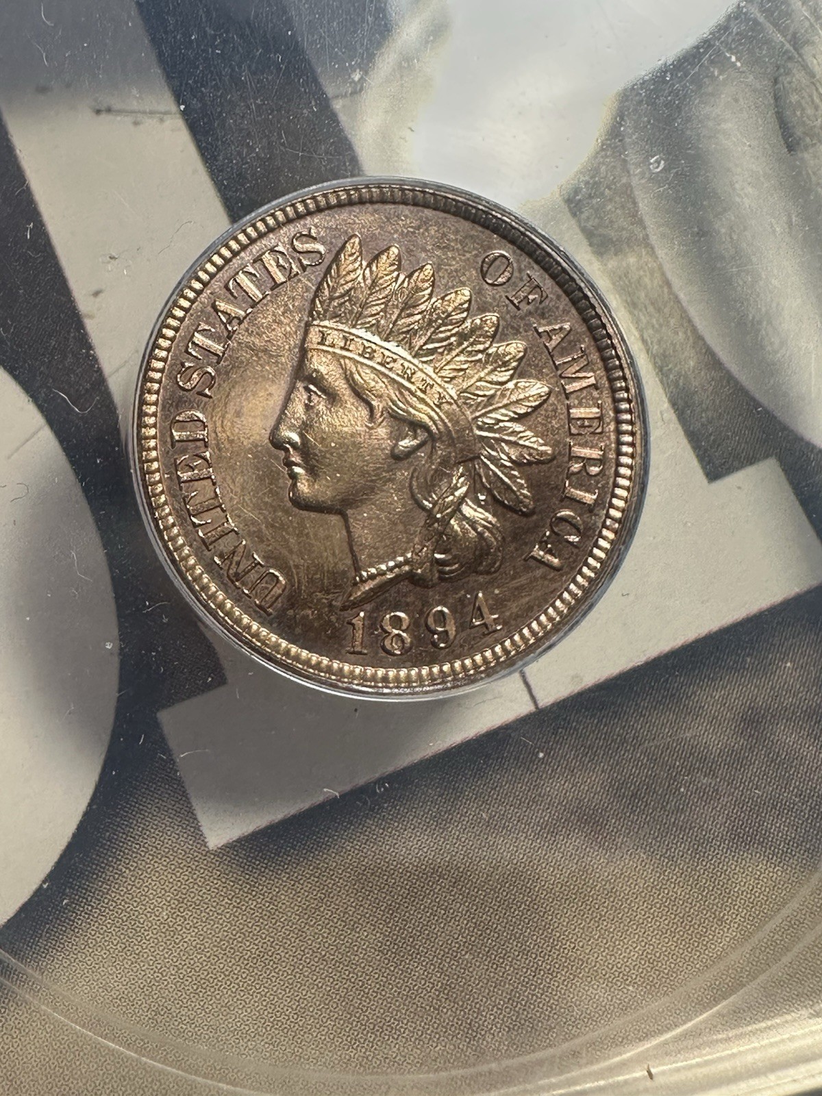 1894 Proof IHC Anacs PF64 RED Indian Head Cent