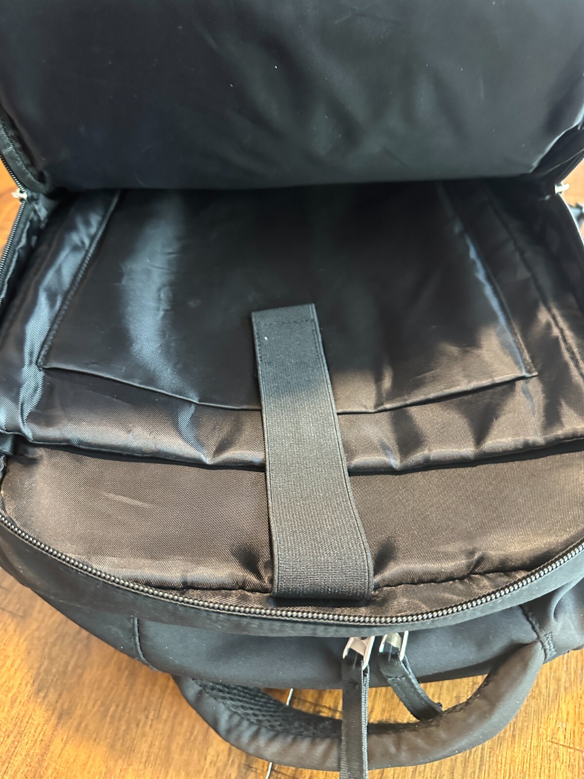 Sinaliy Large Black Backpack , 40L, 17" Laptop, Waterproof