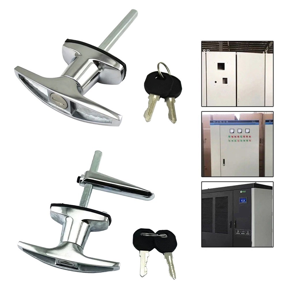 Camper Shell Lock T-Handle Locking Mechanism Camping High Security Lock