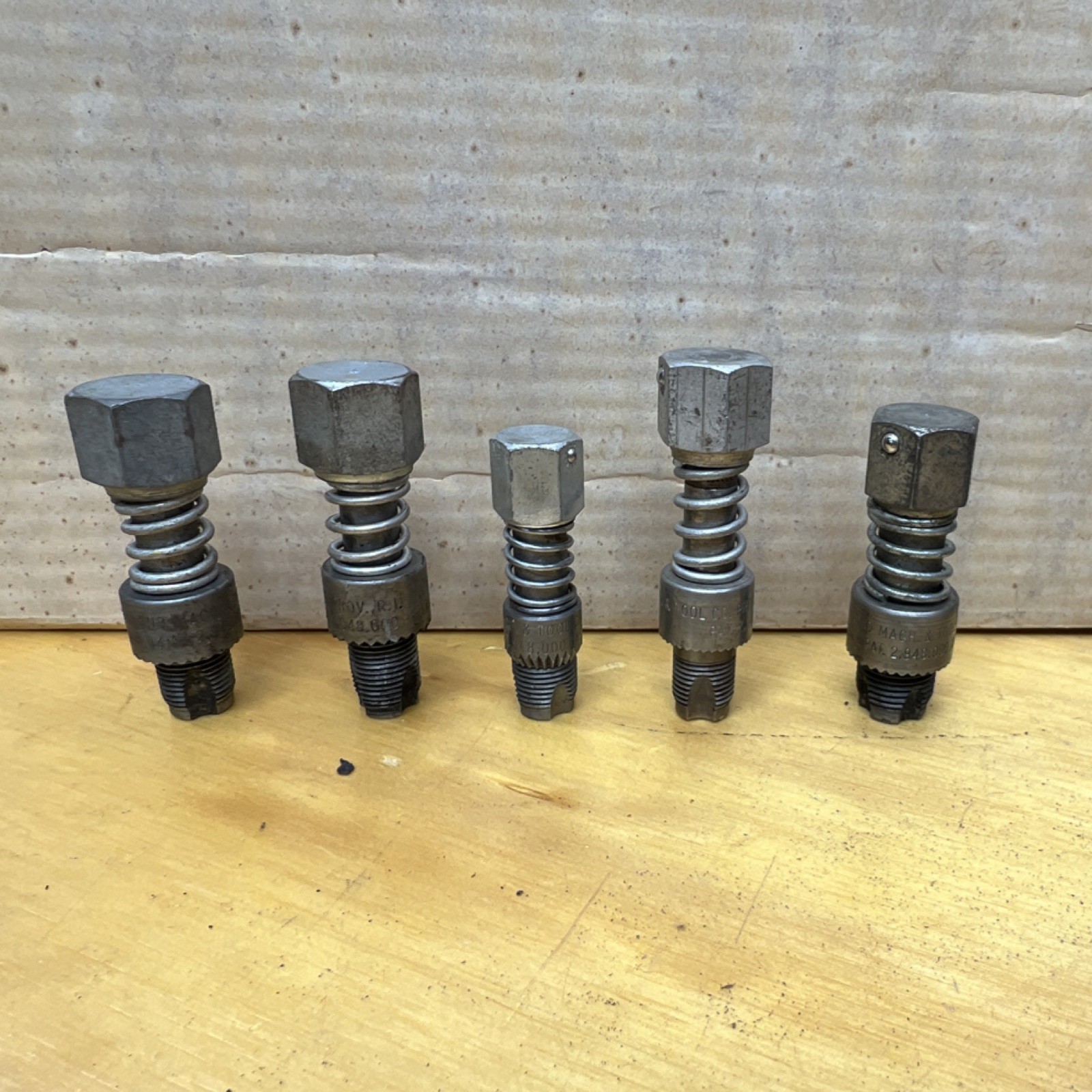 Spark Plug Thread And Seat Tools