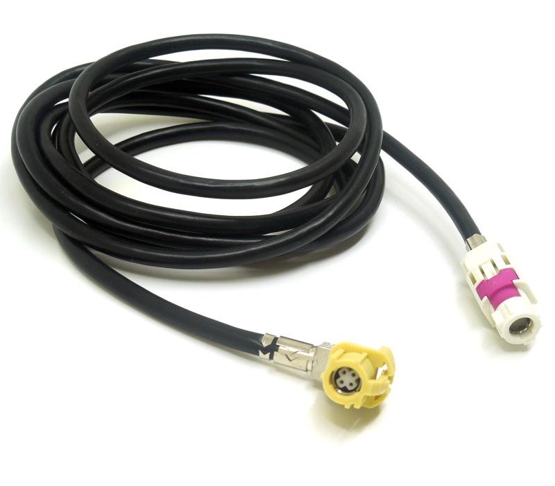 Vehicle NBT EVO LVDS Navi USB Cable Shielded 1.8m Dacar 535 4-Core CIC For BMW