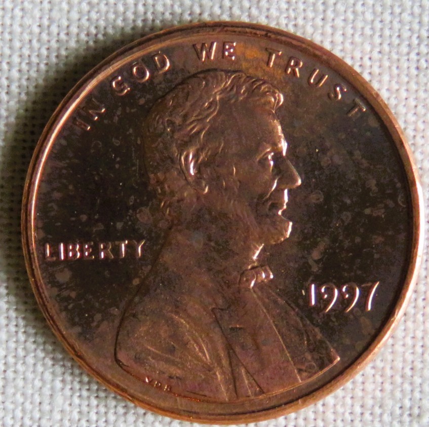1997 Lincoln Cent - Uncirculated (BB)