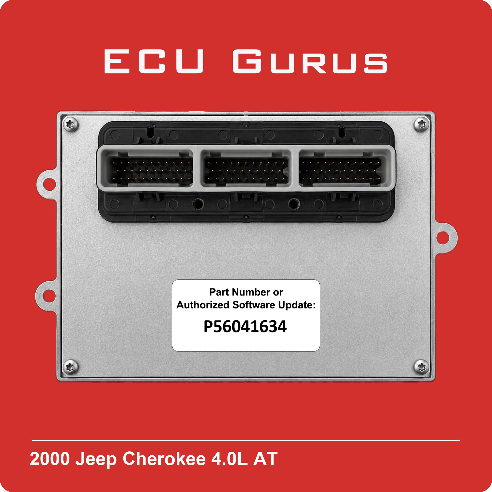 2000 Jeep Cherokee 4.0L Engine Computer P56041634 "VIN Programmed" ECM PCM ECU