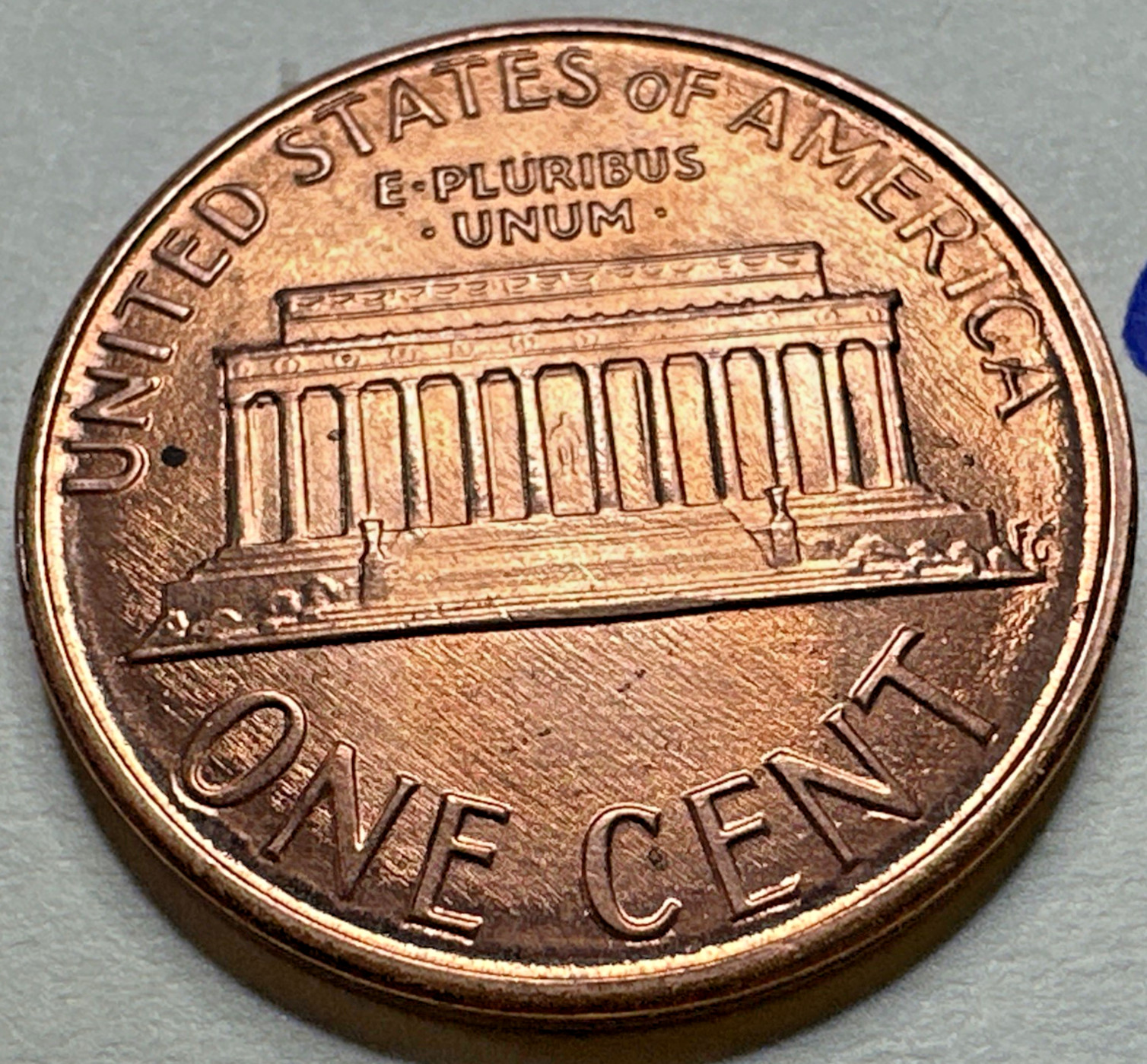 1988 Lincoln Cent Very Nice Grade RED 9953N