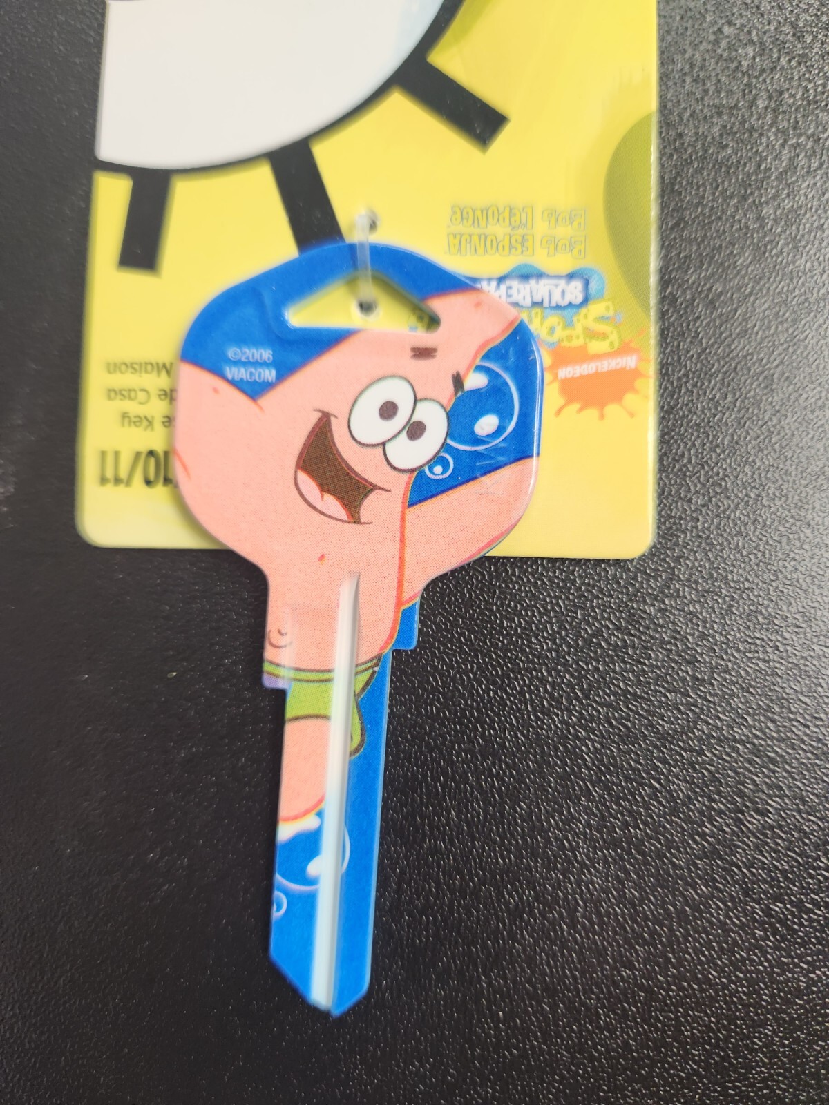 NICKELODEON PATRICK & SPONGEBOB KWIKSET KW1/KW10 KEYBLANK - READ DETAILS BELOW