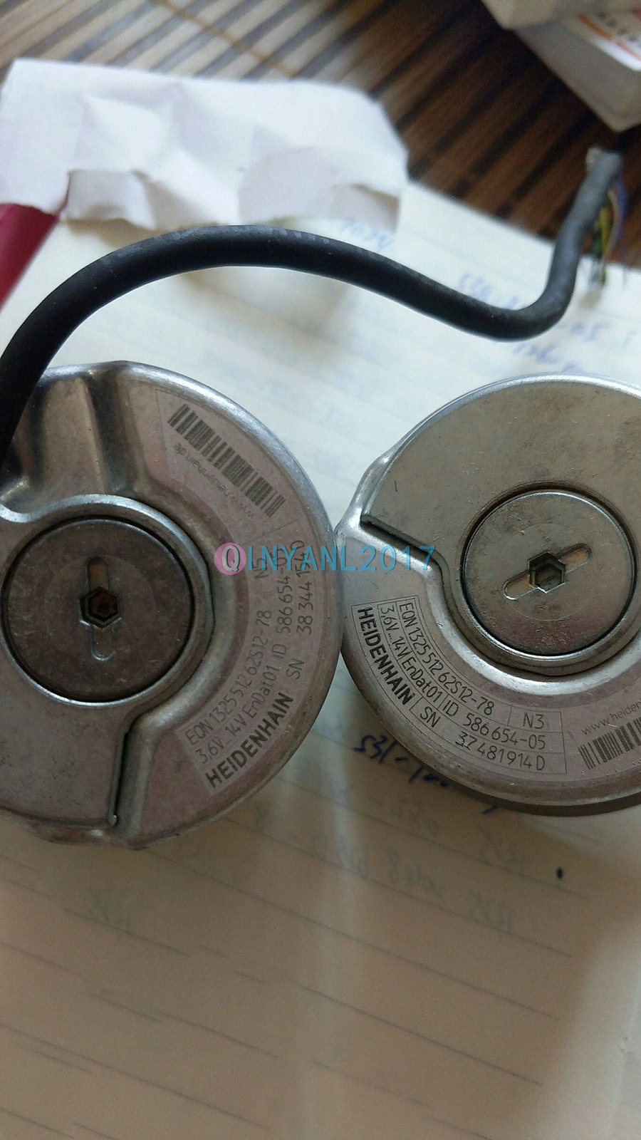 Used 1PCS Heidenhain EQN1325 512 62S12-78 ID: 586.654-05 encoder