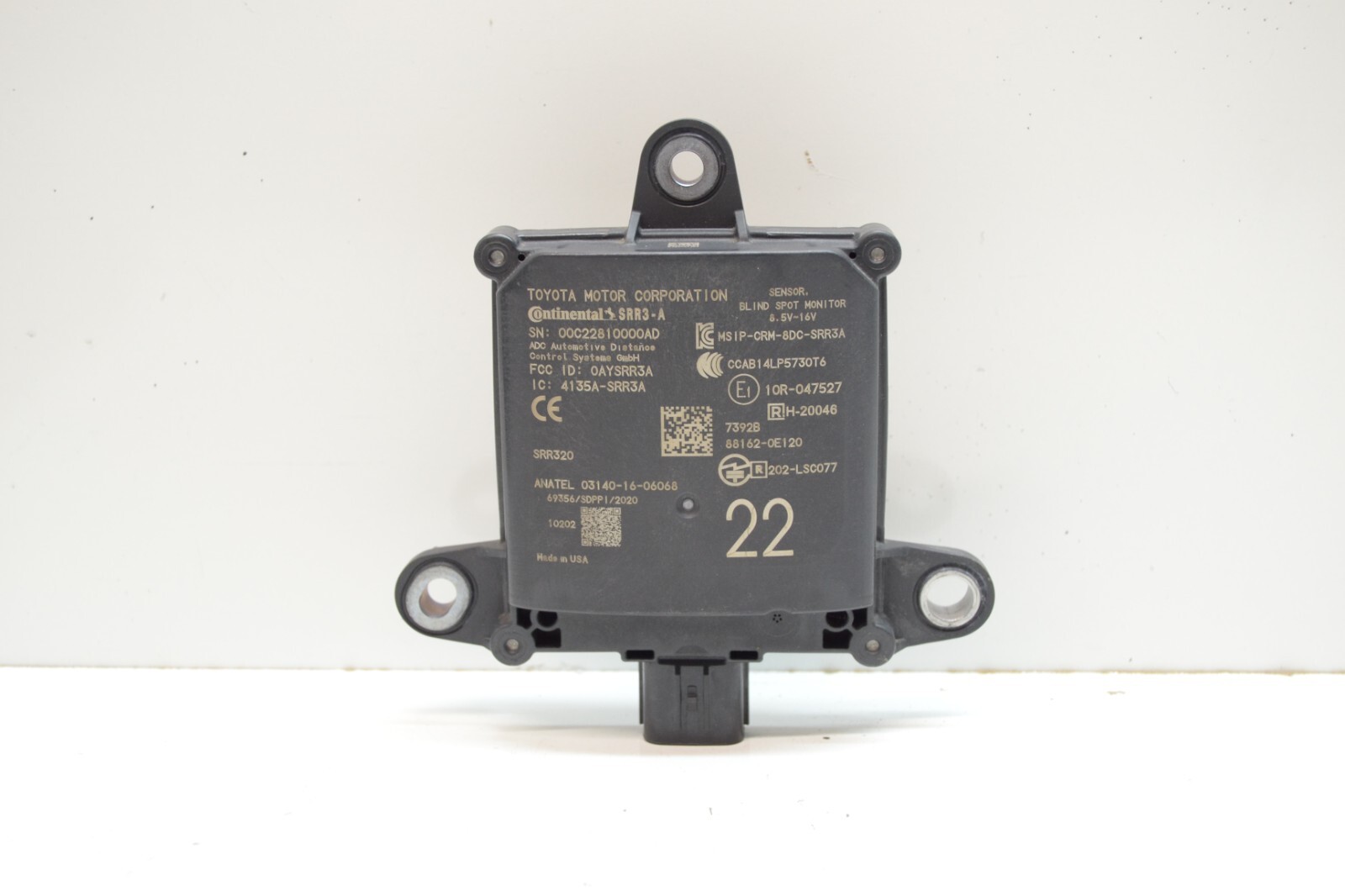 2021 2022 2023 LEXUS RX350 BLIND SPOT MONITOR OEM 88162-0E120 USED OEM