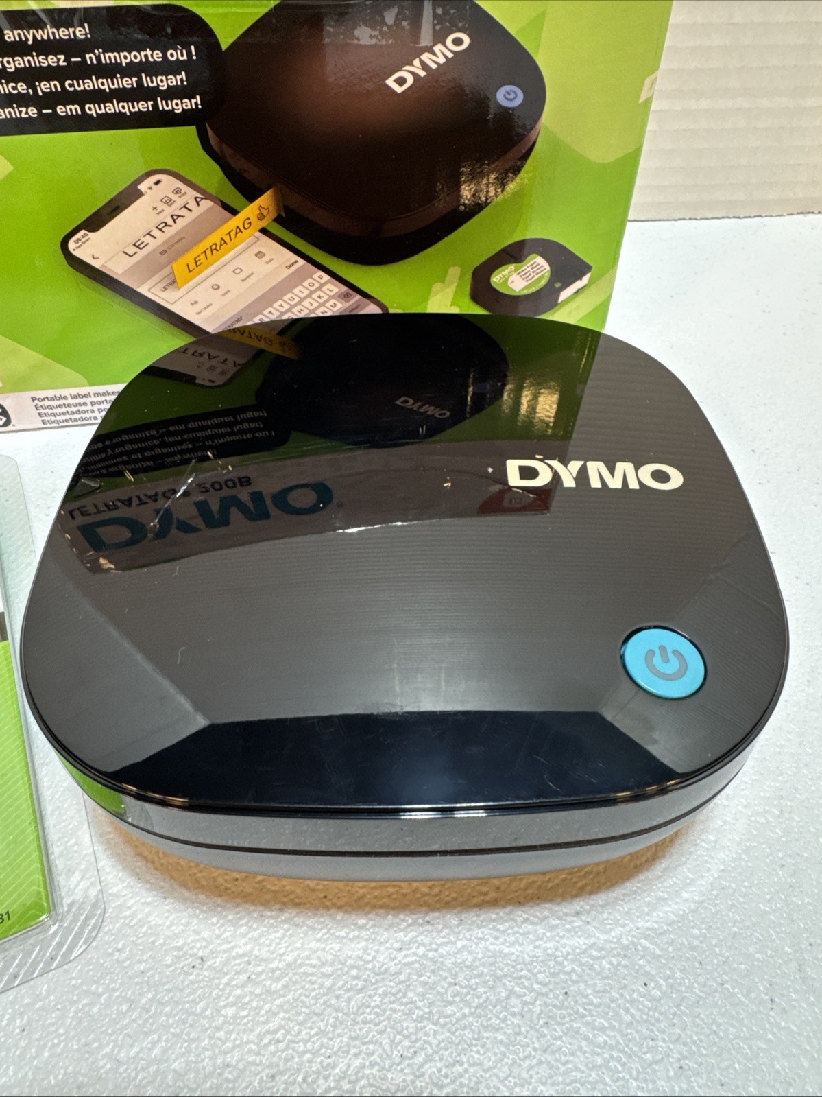 Dymo Bluetooth Compact Wireless Label Maker LetraTag 200B with Extra Refill