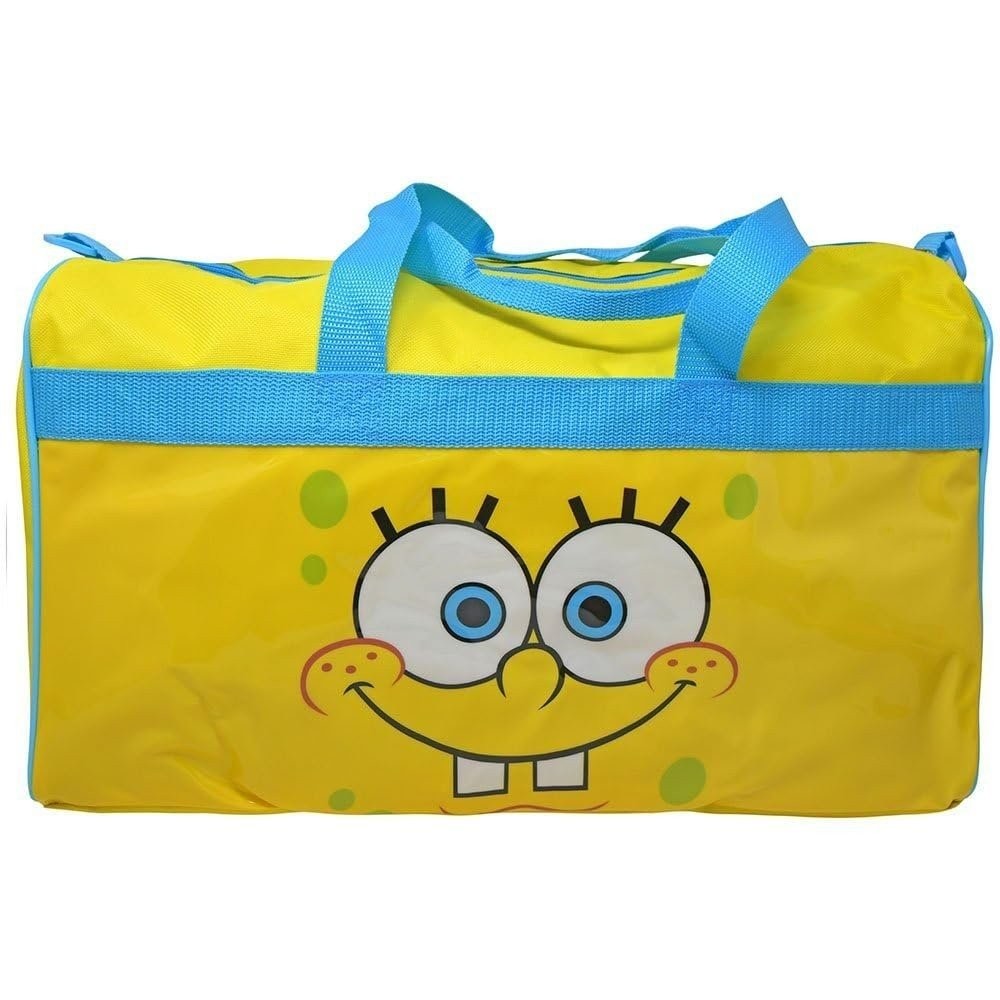 Nickelodeon Unisex Kid's Duffel Bag, Yellow, Medium