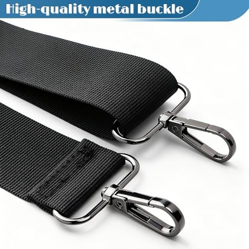 Duffle Bag Strap Replacement, Universal Heavy Duty Adjustable Shoulder Strap
