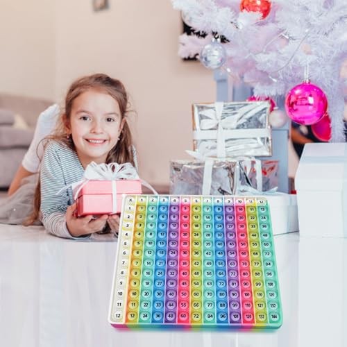 12x12 Multiplication Game Table Kids Math Learning Posters, Fidget Popper...
