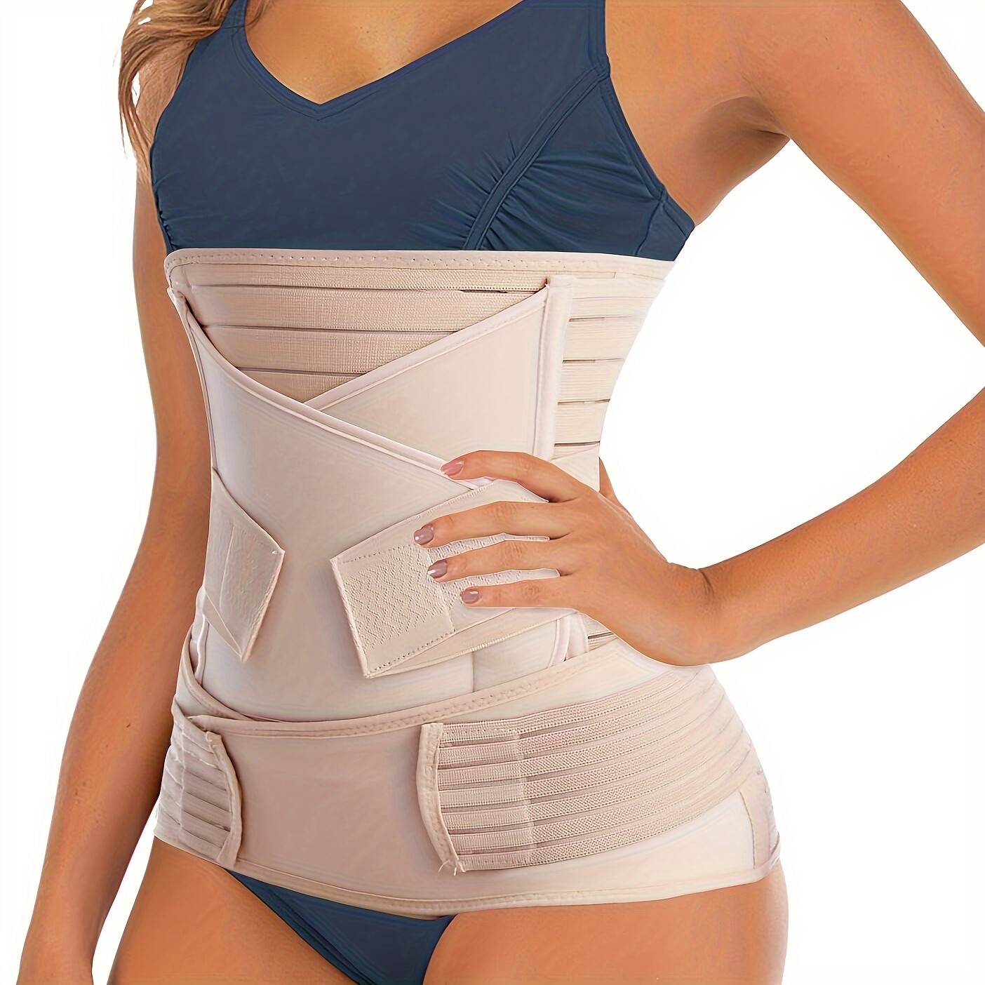 3 in 1 Postpartum Recovery Belt for Belly/Waist/Pelvis Shapewear Slimming Girdle