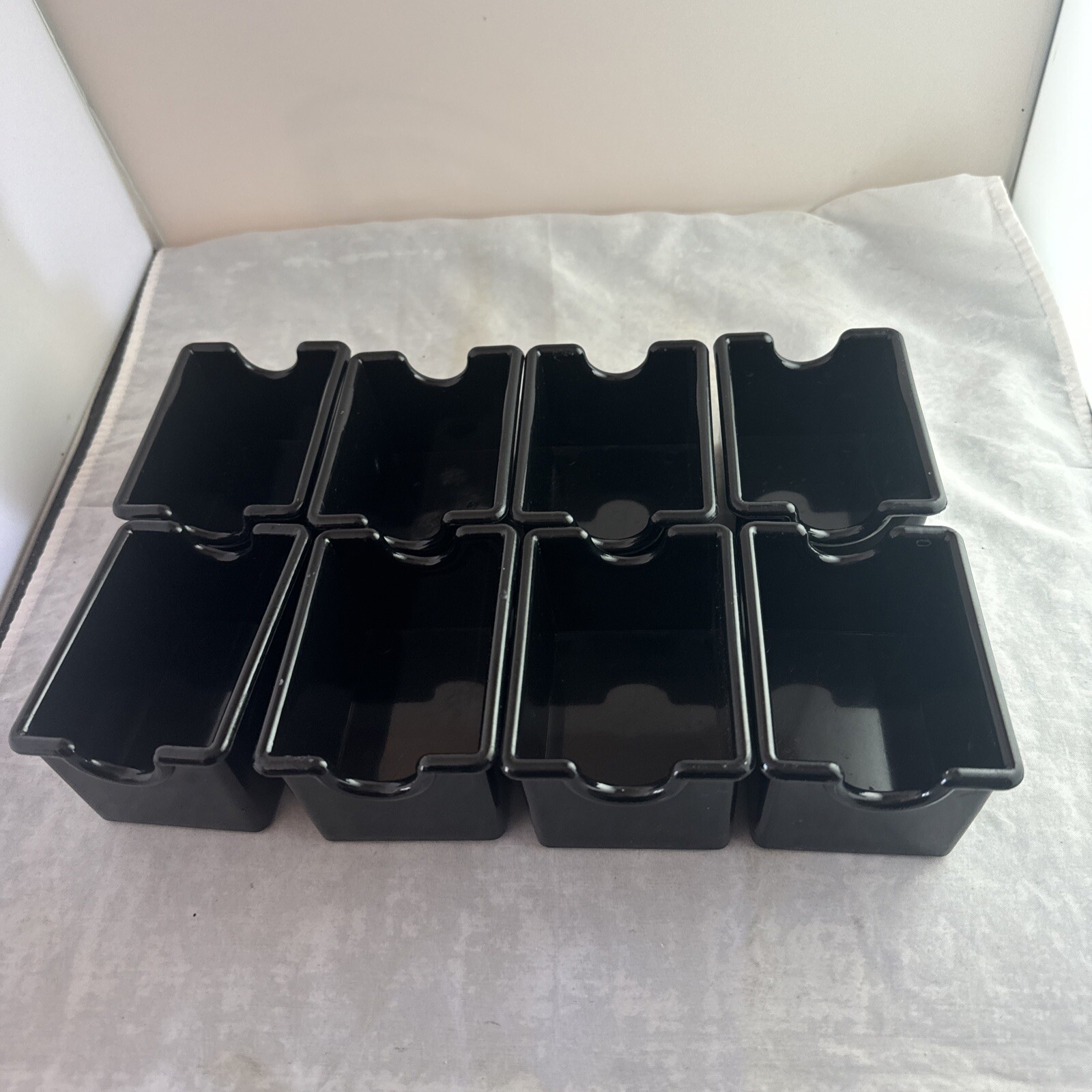 12-Piece Black Sugar Packet Holder