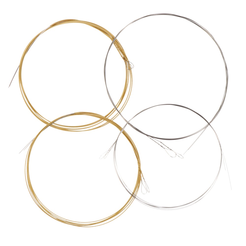 4pcs Mandolin Stainless Steel Strings Replaceable String Set