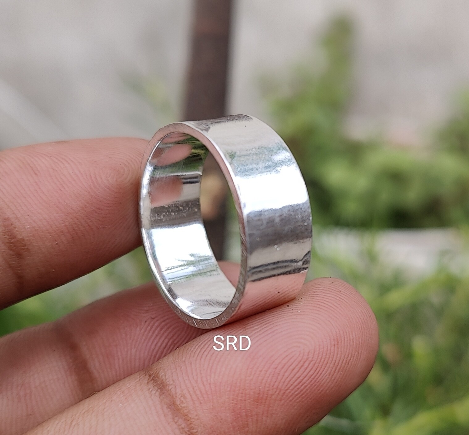 Band Ring 925 Sterling silver Band & Statement Meditation Handmade Ring All Size