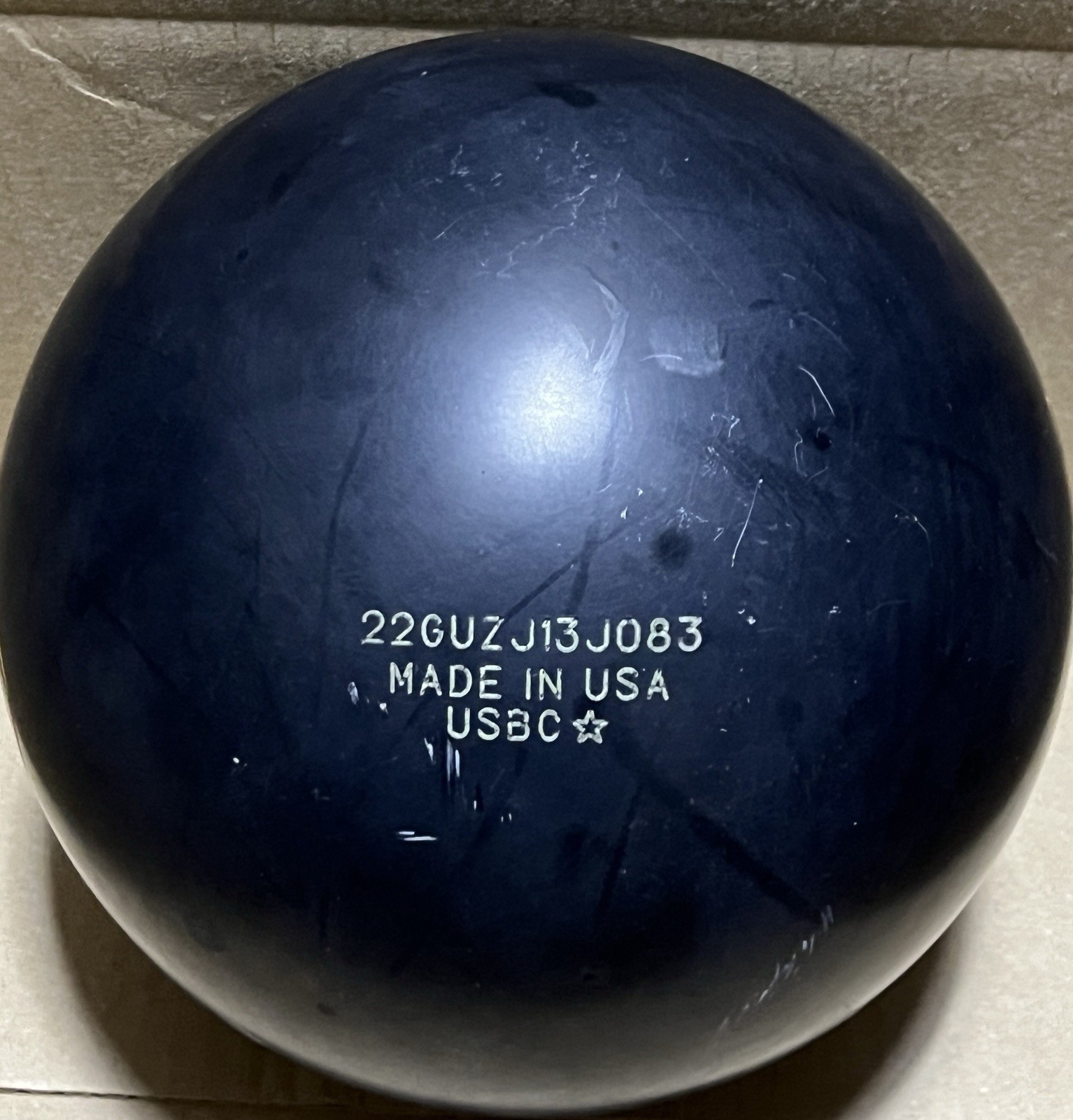 900 Global Zen U 15 lb Bowling ball Used Single Drill