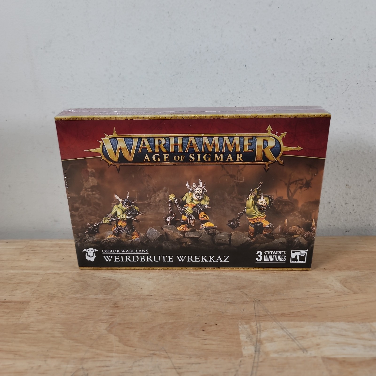 Warhammer Age of Sigmar Weirdbrute Wrekkaz Orruks Warclans 89-82 New
