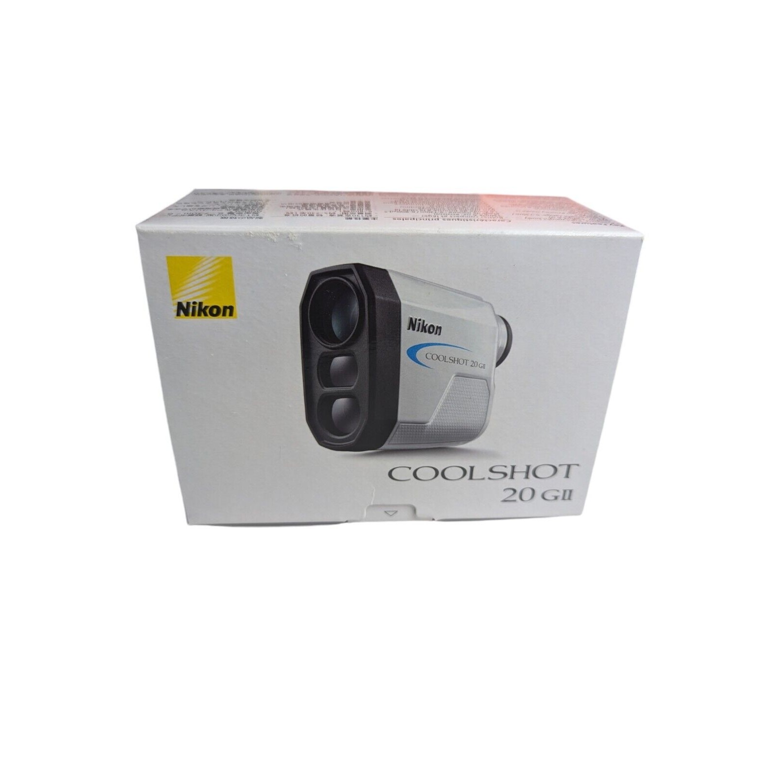 Nikon COOLSHOT 20 GII Golf Laser Rangefinder 6-800 Yard Range, White, 16667 New