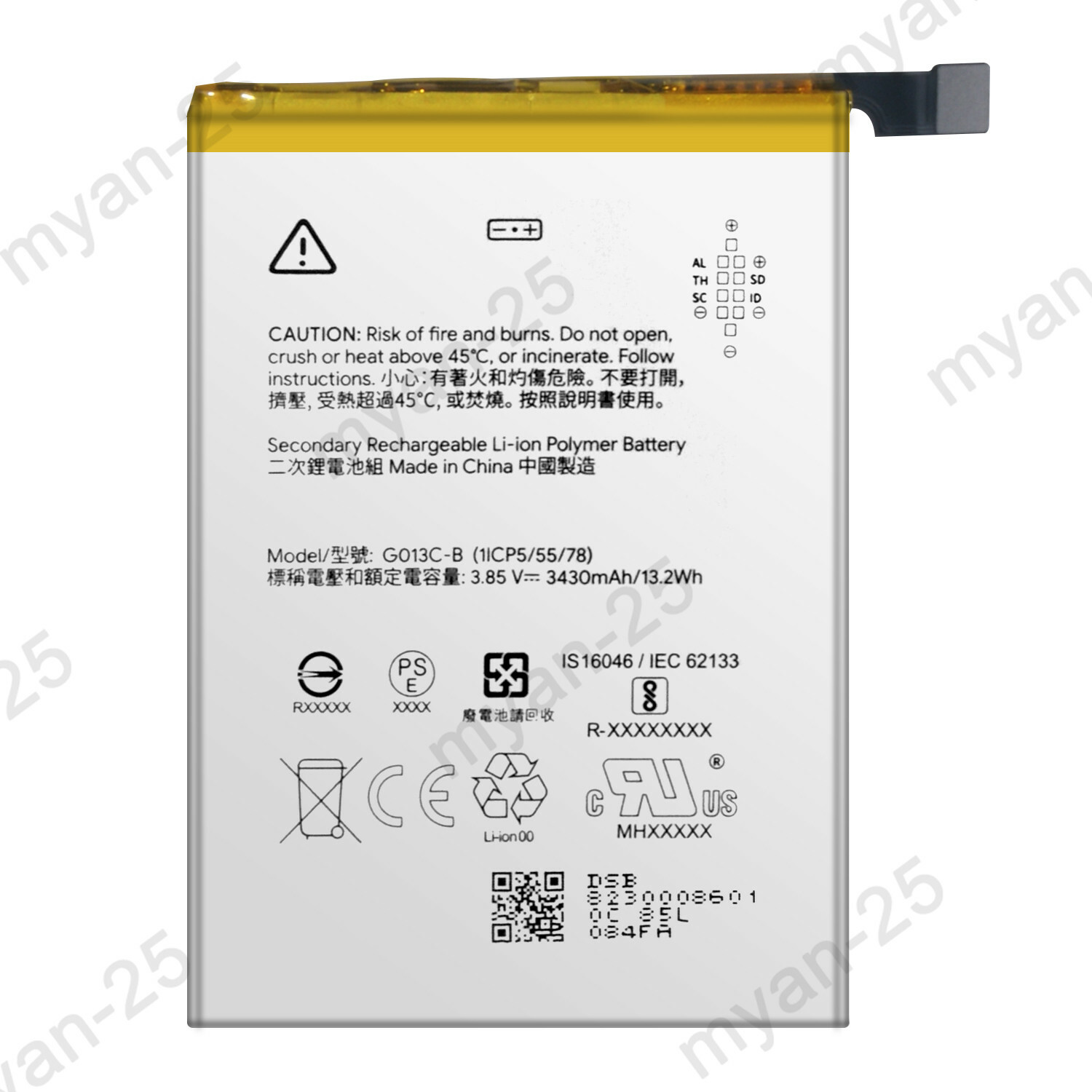 New G013C-B G013C Battery Replacement For Google Pixel 3 XL Tools