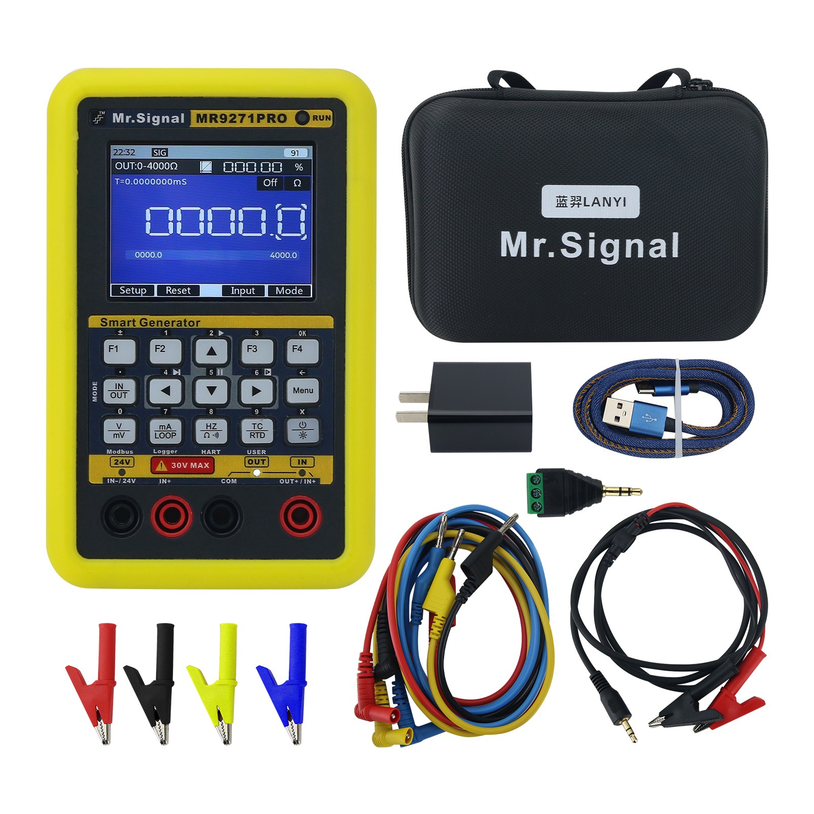 MR9271PRO Multifunctional Signal Generator 4-20mA HART Communicator