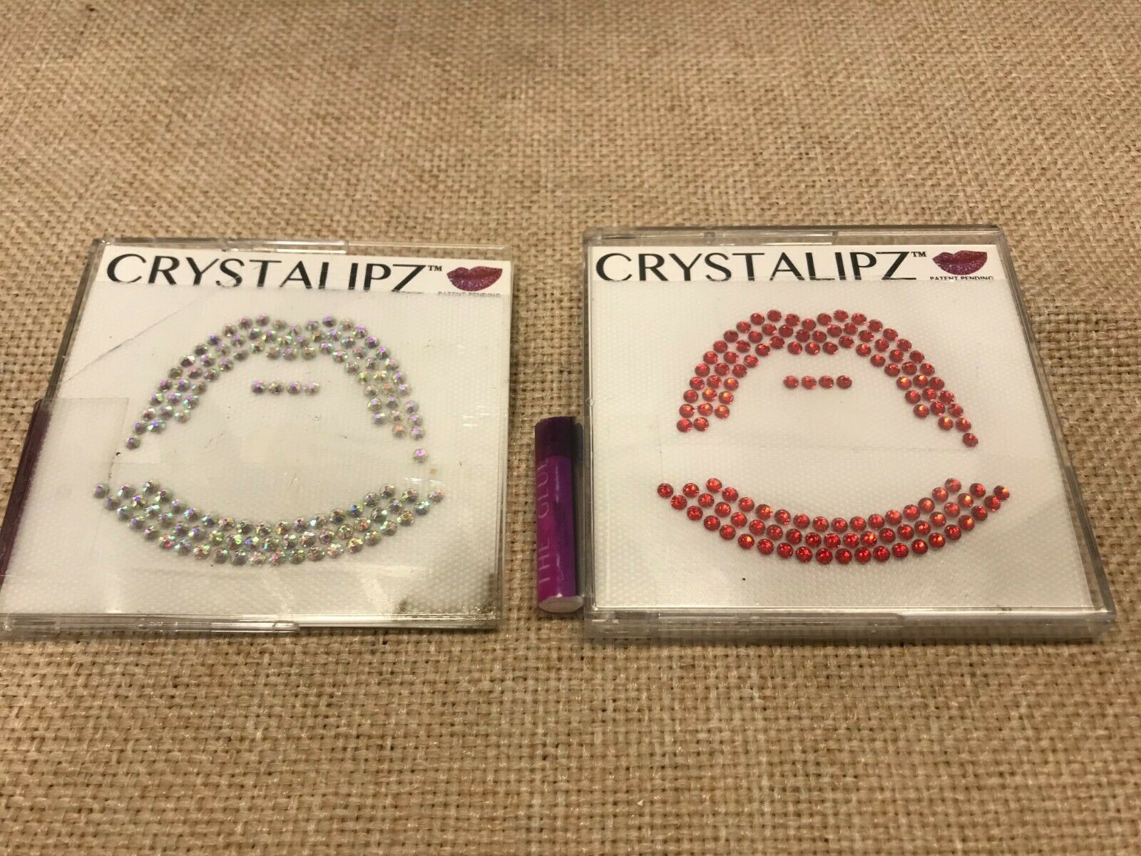 Crystalipz Jeweky Crystal Mouth Cover White Sparkly Rhinestone Masquerade Rave