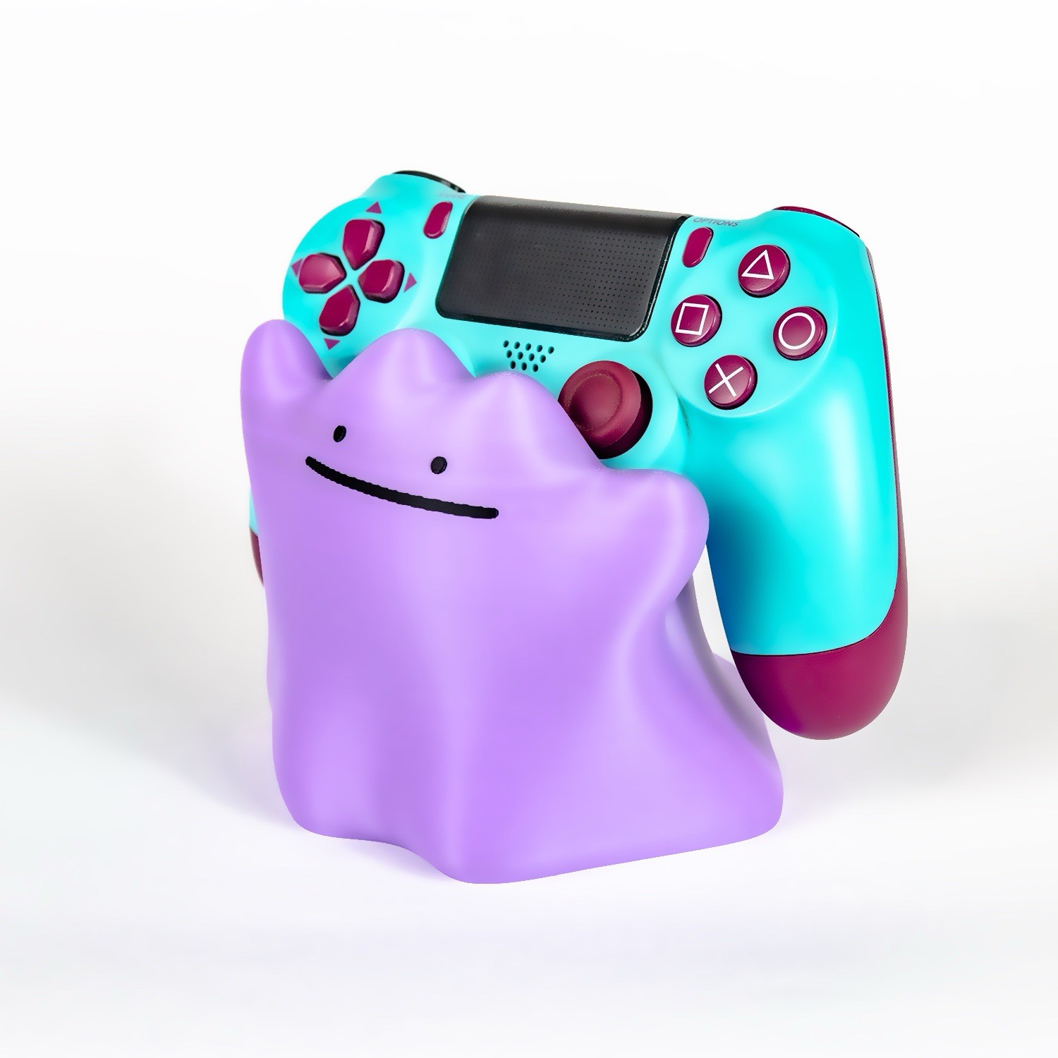 Pokemon Ditto Controller Holder Stand | 3D Printed Gaming Accessory