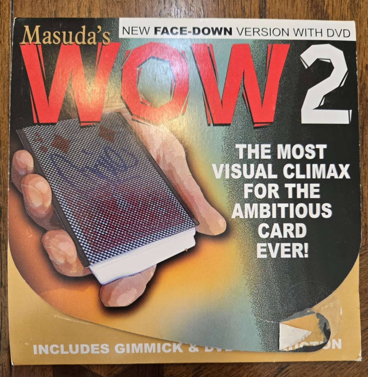 Masuda’s Wow 2 Magic Card Instruction DVD Only