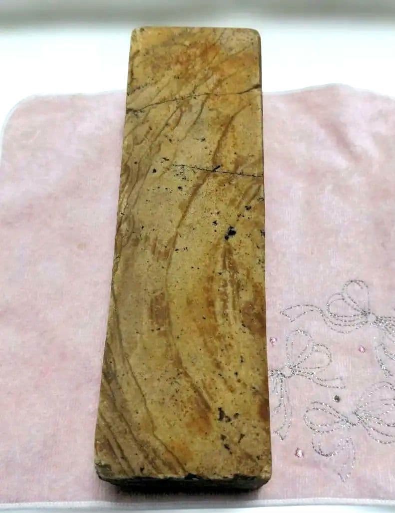 Natural Japanese Whetstone Medium Grit for Carpentry Tools
