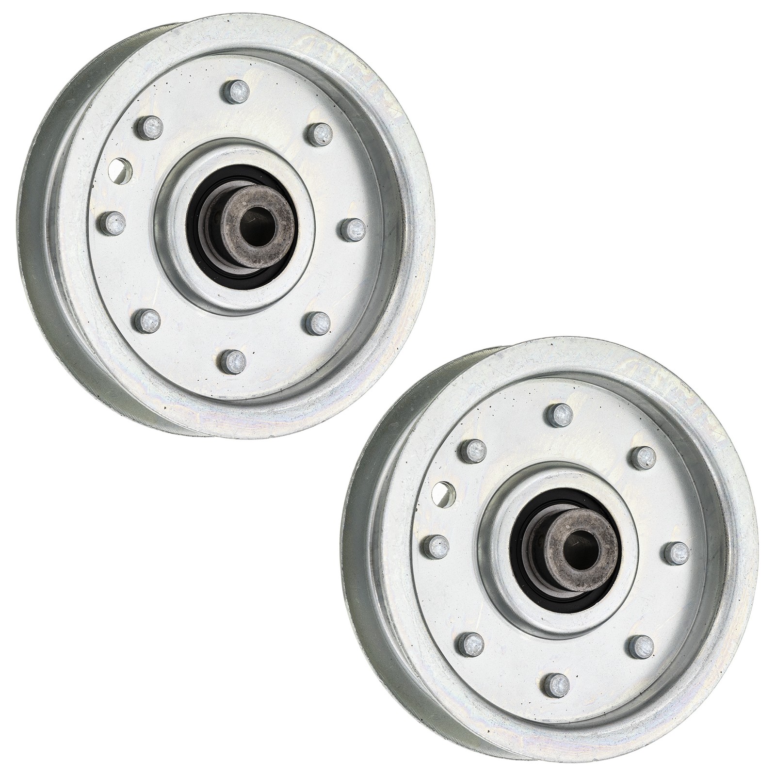 8TEN Flat Idler Pulley for Cub Cadet MTD GT2542 LT2042 756-0365 756-0627D 2 Pack