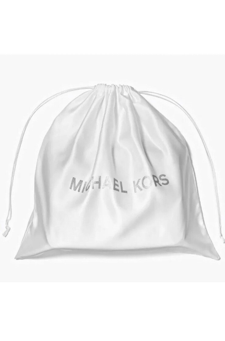 Lot 3 Michael Kors White Satin Drawstring XL Dust bag Cover Handbags 22  x 22