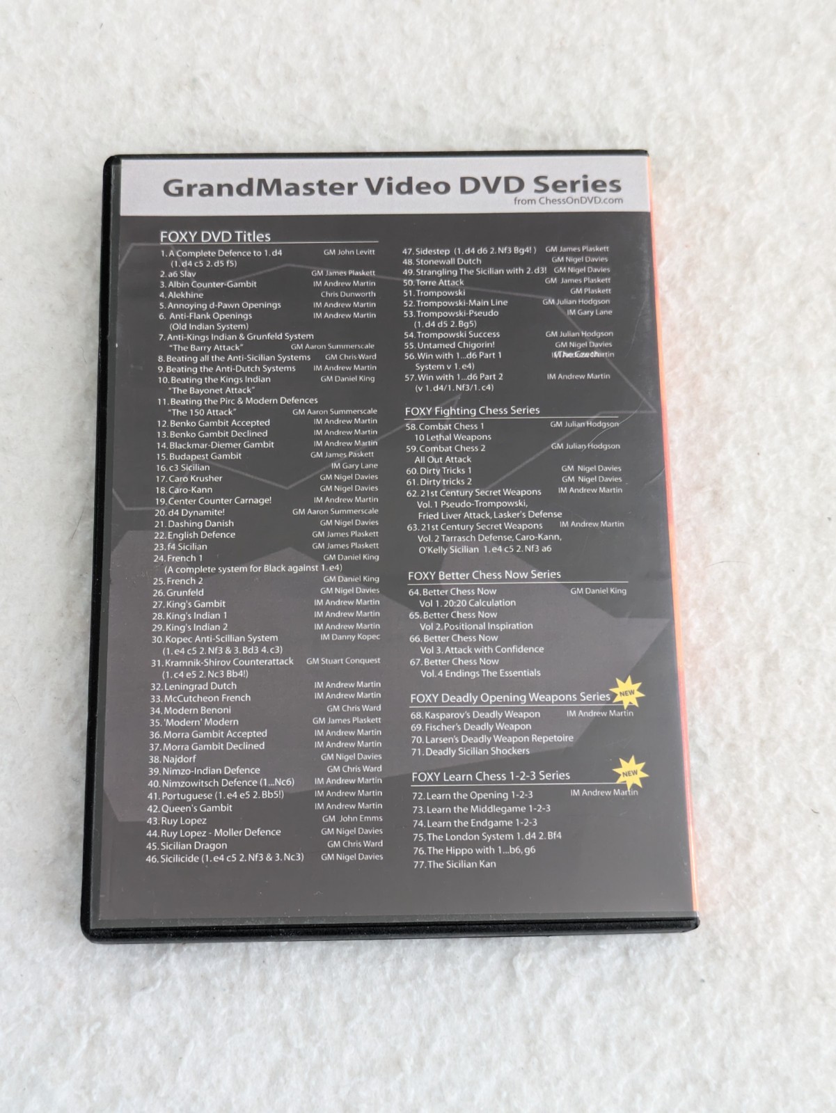 BIG DATABASE 2003 ChessBase PC CD-ROM