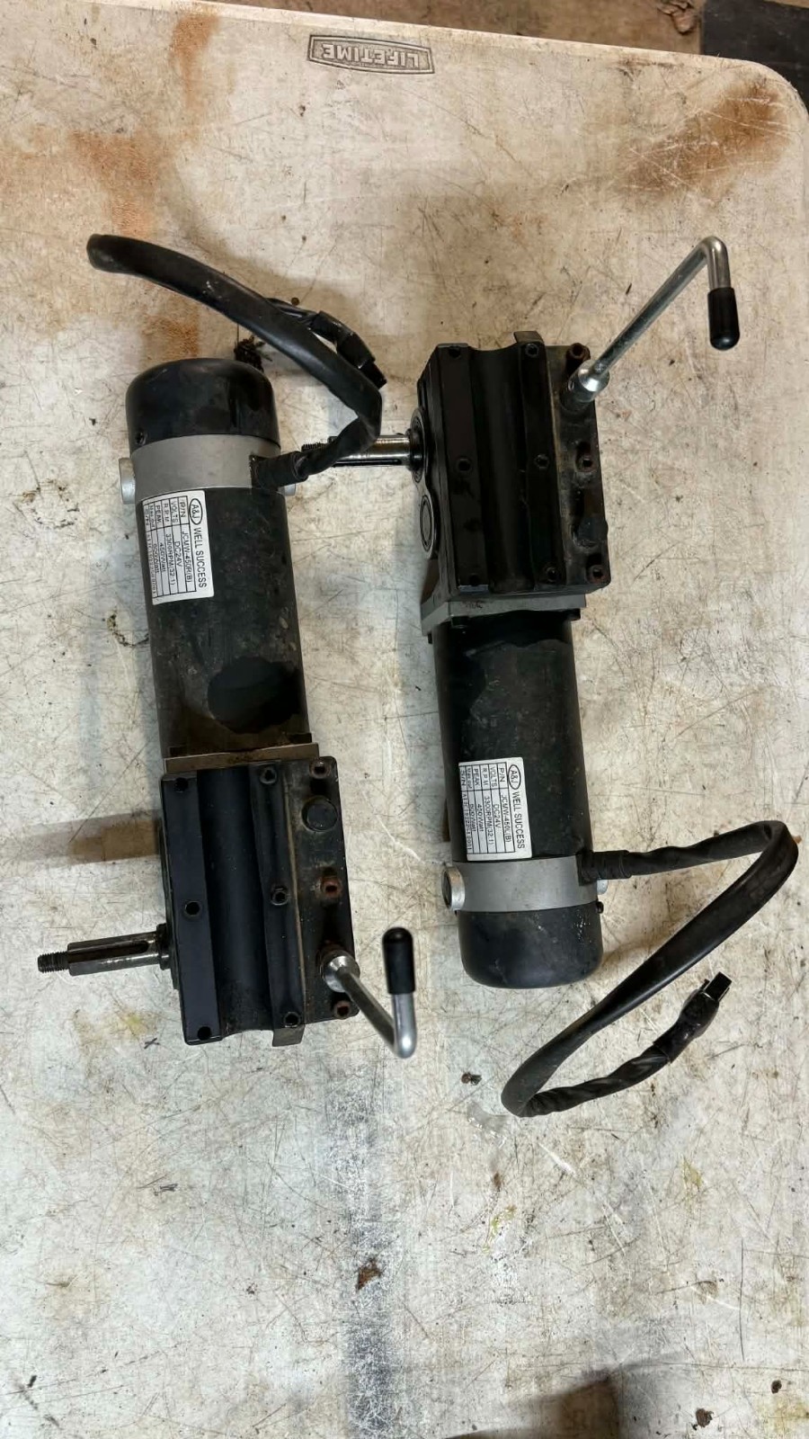 Trident HD Drive Motor Pair JCMW-450R(B) and JCMW-450L(B)