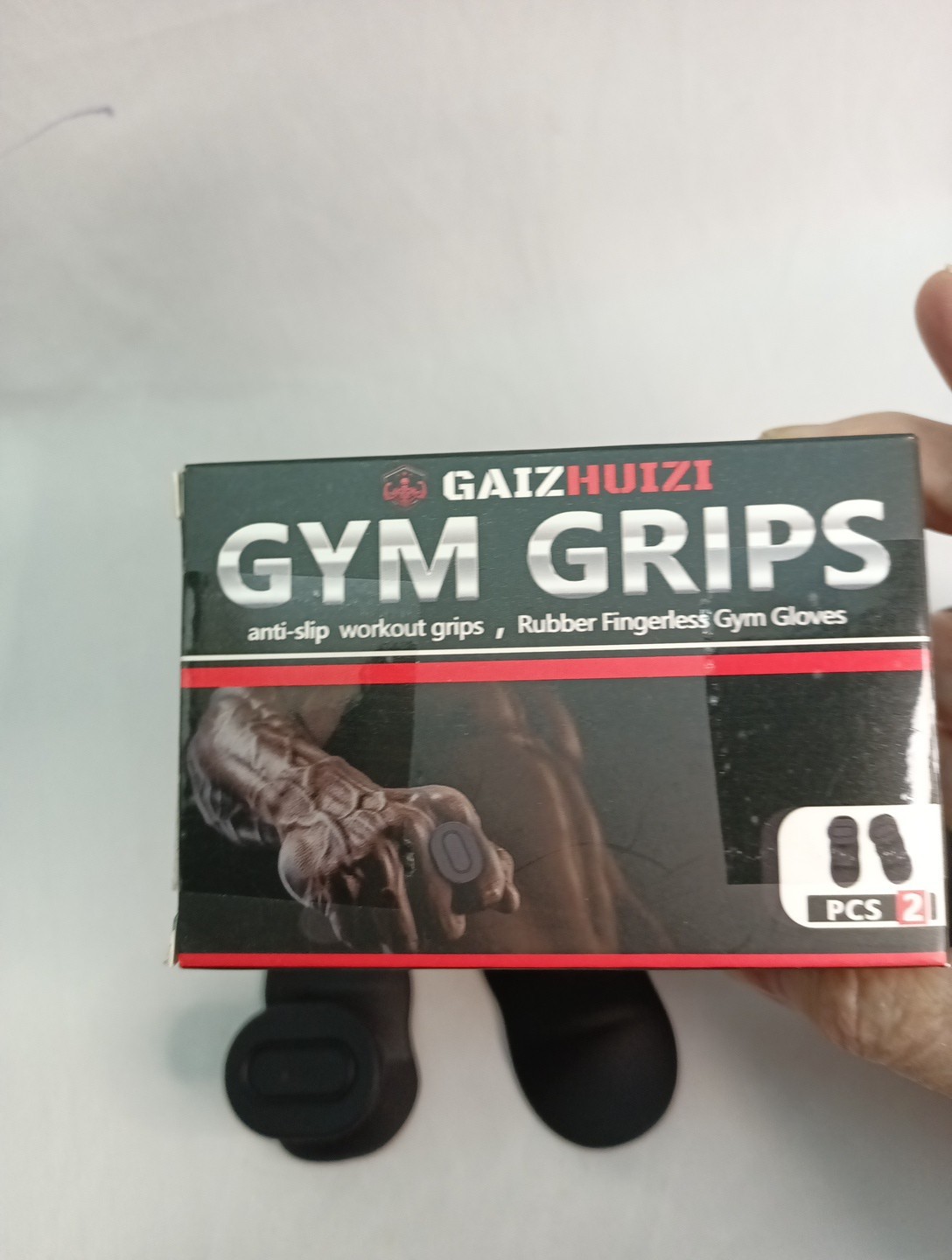 Gaizhuizi Anti Slip Workout Grips Rubber To Suild A Powerful Grip With Carrying
