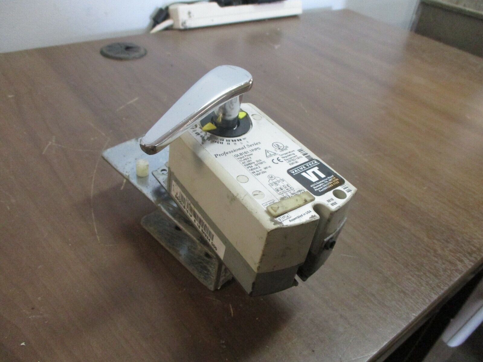 Valve Teck Professional Series Electric Damper Electric GLB161.1P/PS 24VAC 3VA