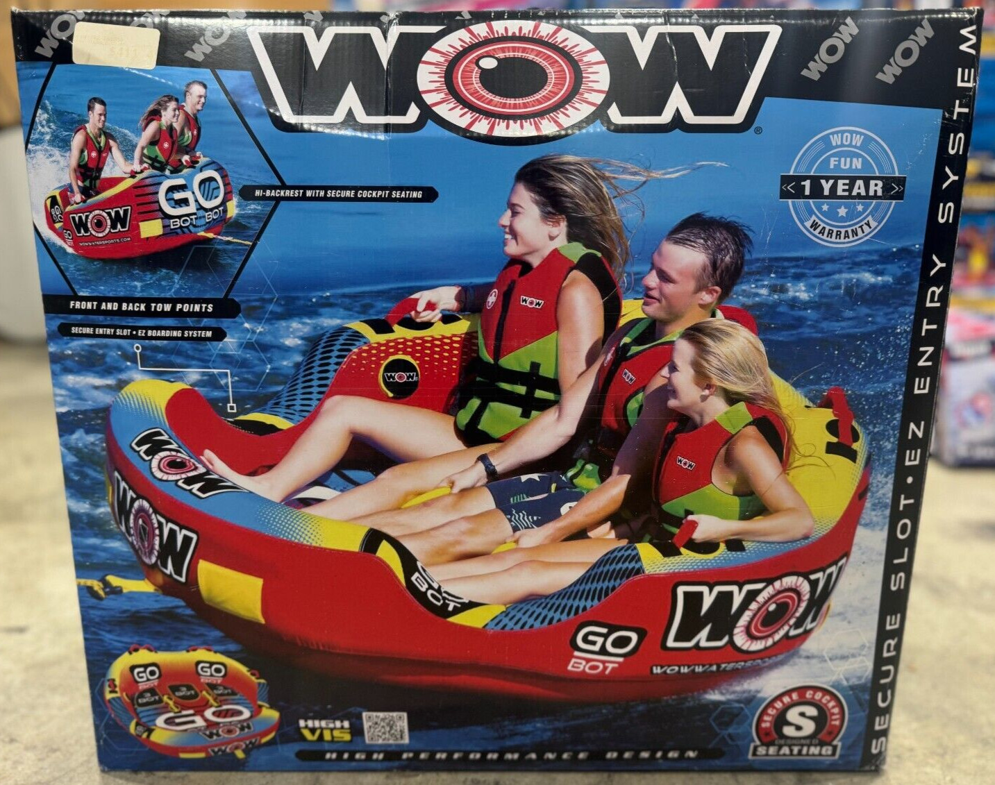 WOW Go-Bot Cockpit Towable, 3 Rider