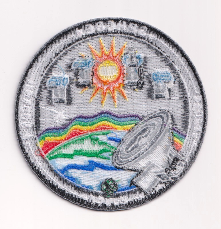 Authentic SPHEREX PUNCH SPACEX FALCON 9 Launch SATELLITE Mission EMPLOYEE PATCH