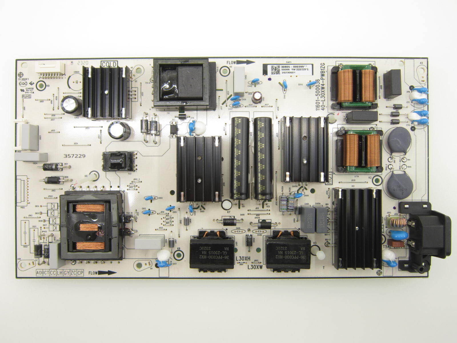 TCL 75S450F Power Board 30805-000399 (40-L30XW4-PWB1ZG)