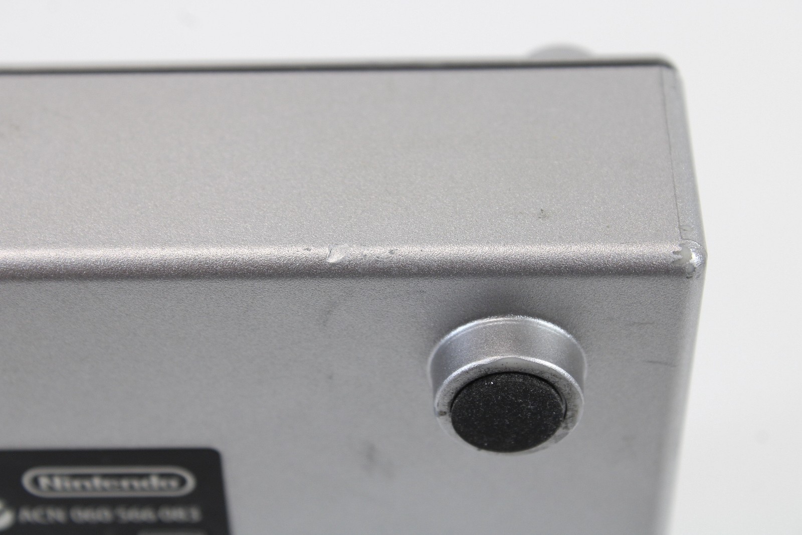 Nintendo GameCube Gameboy Advance GBA Player Replacement Shell Only Silver KPG61