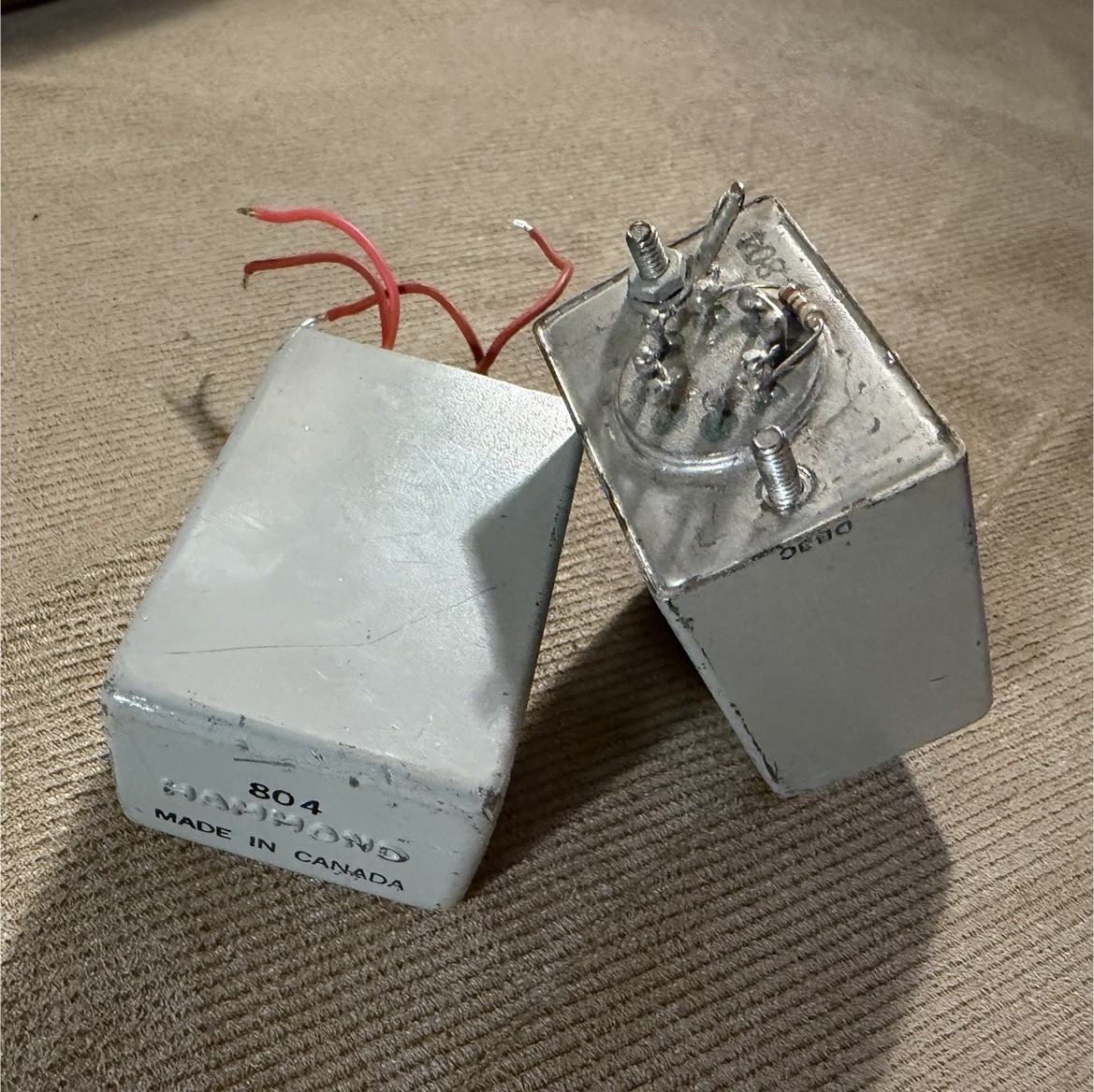 Hammond 804 Vintage Output Transformers  pair, ward beck console