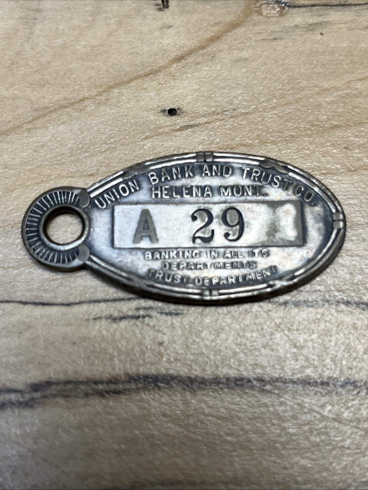 Union Bank & Trust Co. Helena, Mont. Key Fob *C925