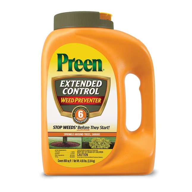 Preen Extended Control Weed Preventer 4.93-lbs. 805-sq ft Pre-Emergent Herbicide