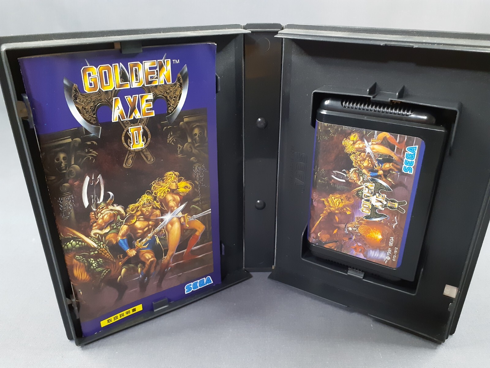 SEGA MEGADRIVE MEGA DRIVE MD GOLDEN AXE II 2 NTSC-J Japanese version