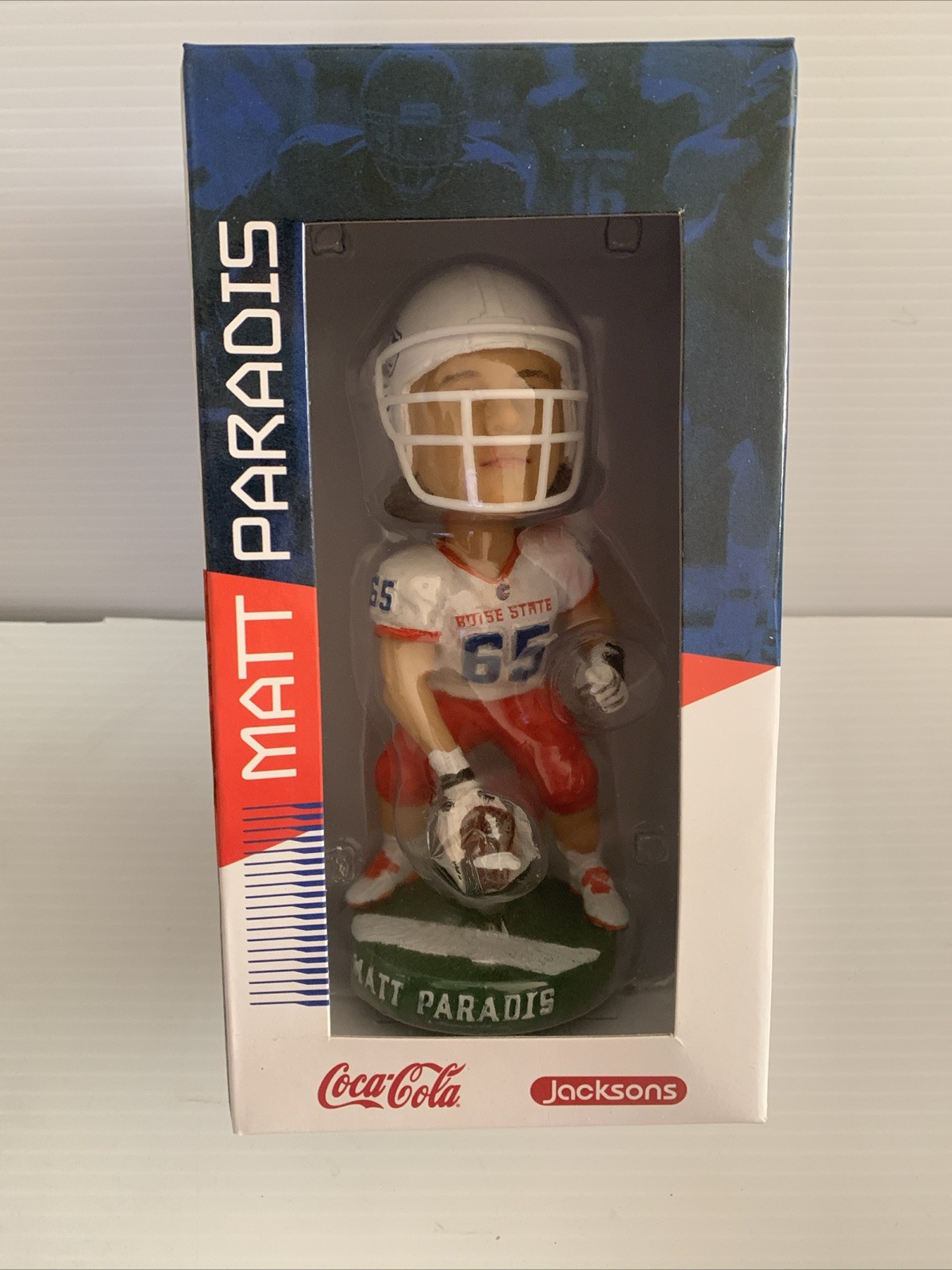 Boise State Broncos BSU Football Bobblehead Matt Paradis