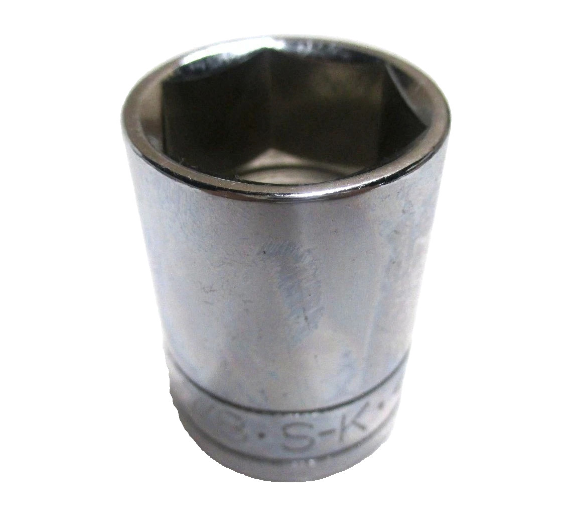 SK Tools 6pt. 1/2"  Drive Deep Socket  7/8 Chrome 41128 *MADE IN THE USA*
