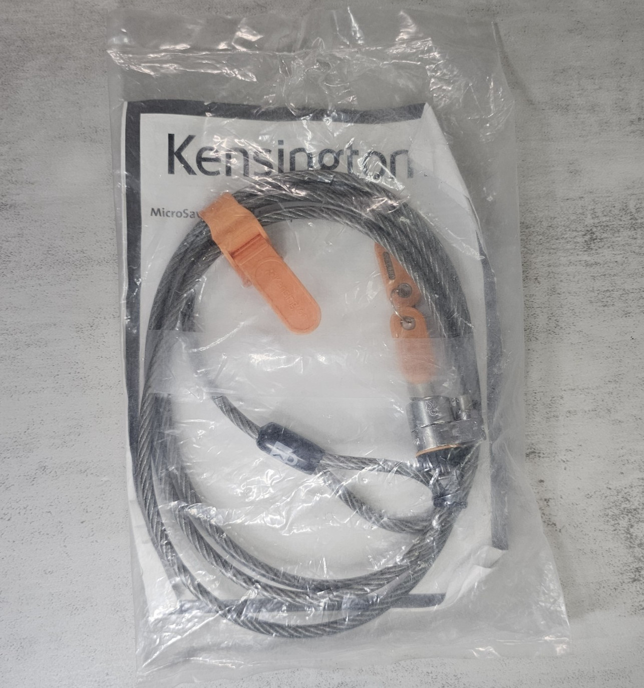 Kensington MicroSaver Keyed Laptop Key Lock K64068F Notebook Lock Acco Brands