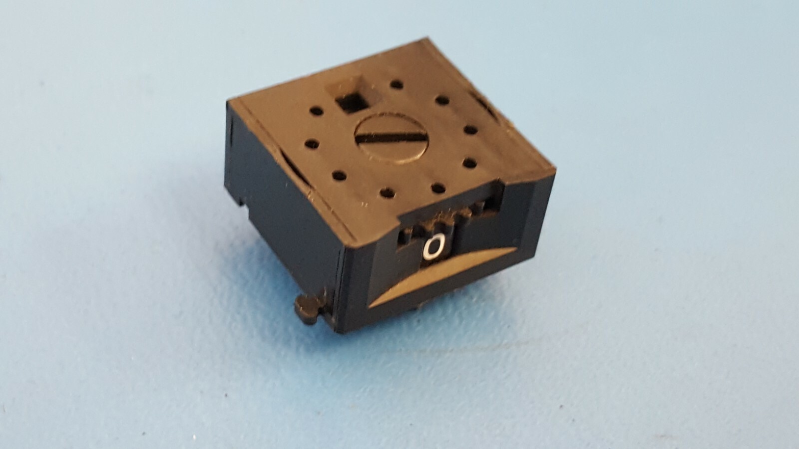 (2 Pcs) SWITCH Thumb Wheel Hex Switch, 16Position, 0-F, 7 Pin , SAE PN 901042