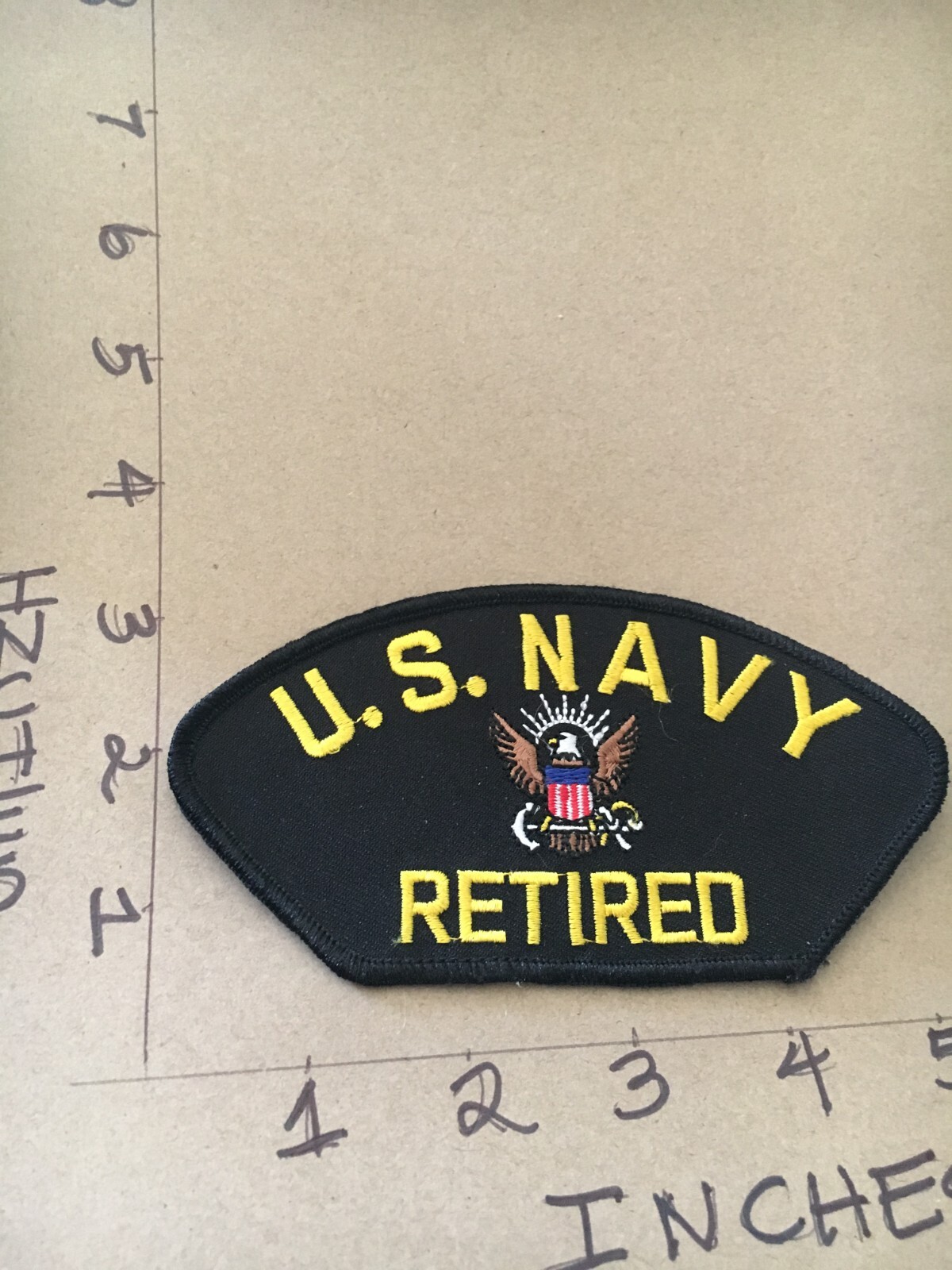 US Navy " RETIRED " Hat Patch 9/21/23 modern