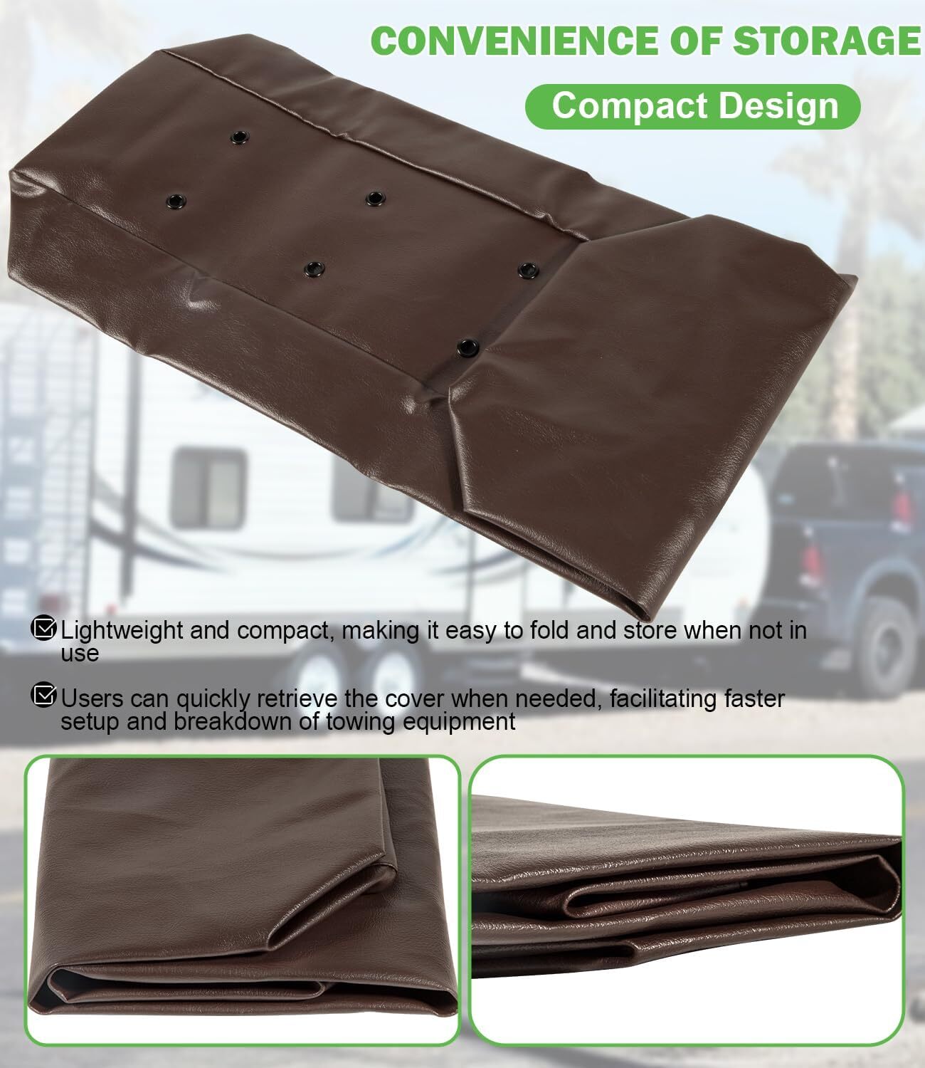 BX88309 For Blue Ox Avail BX7420/ Ascent BX4370/ Apollo BX7475 Tow Bar Cover